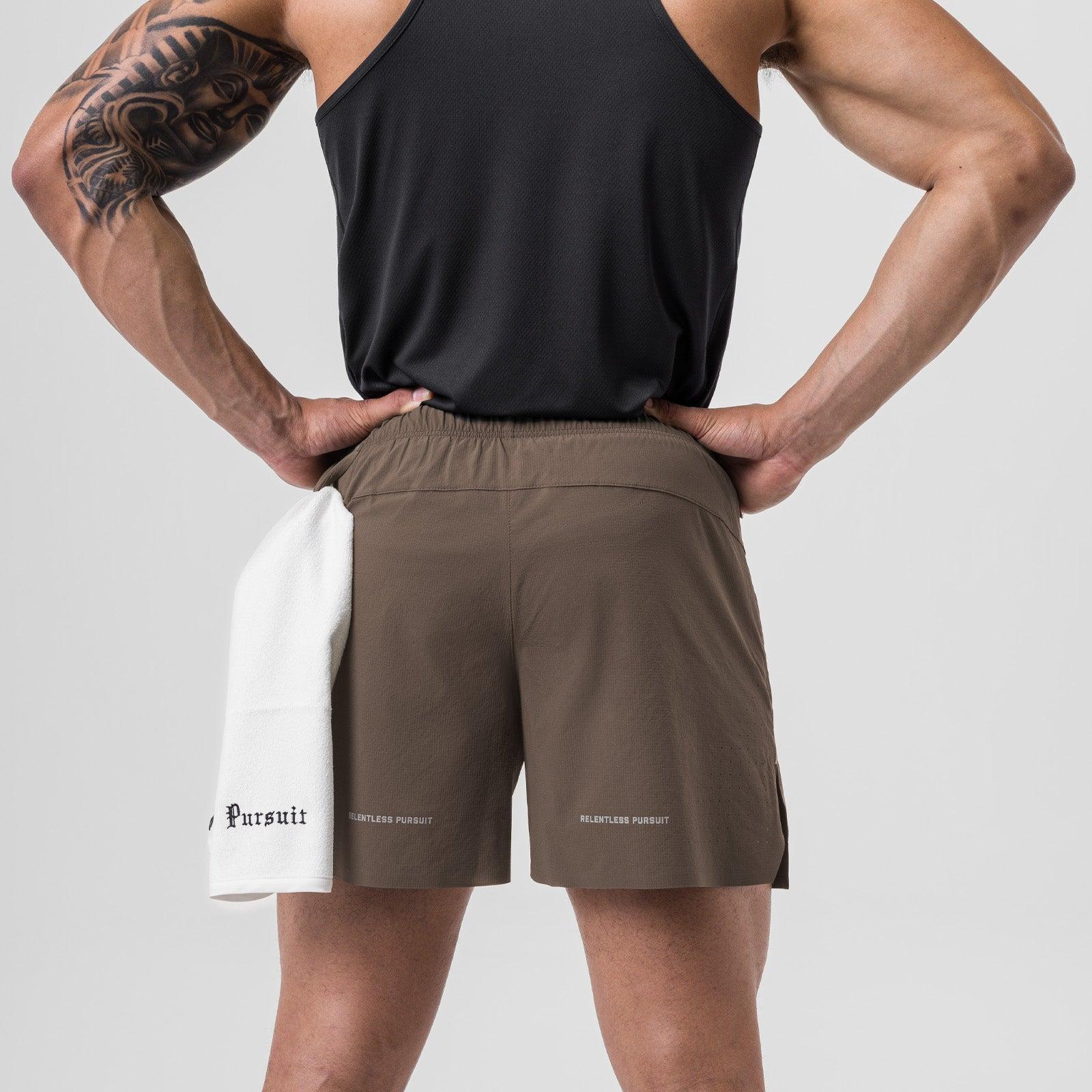 0737. Ripstop 6" Perforated Short - Olive Product Image