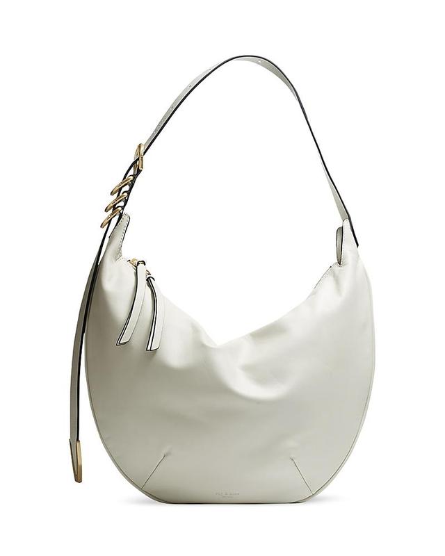 Womens Spire Leather Hobo Bag Product Image