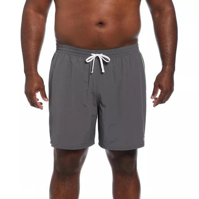 Big & Tall Nike Solid Icon 7-in. Volley Swim Trunks, Mens Product Image