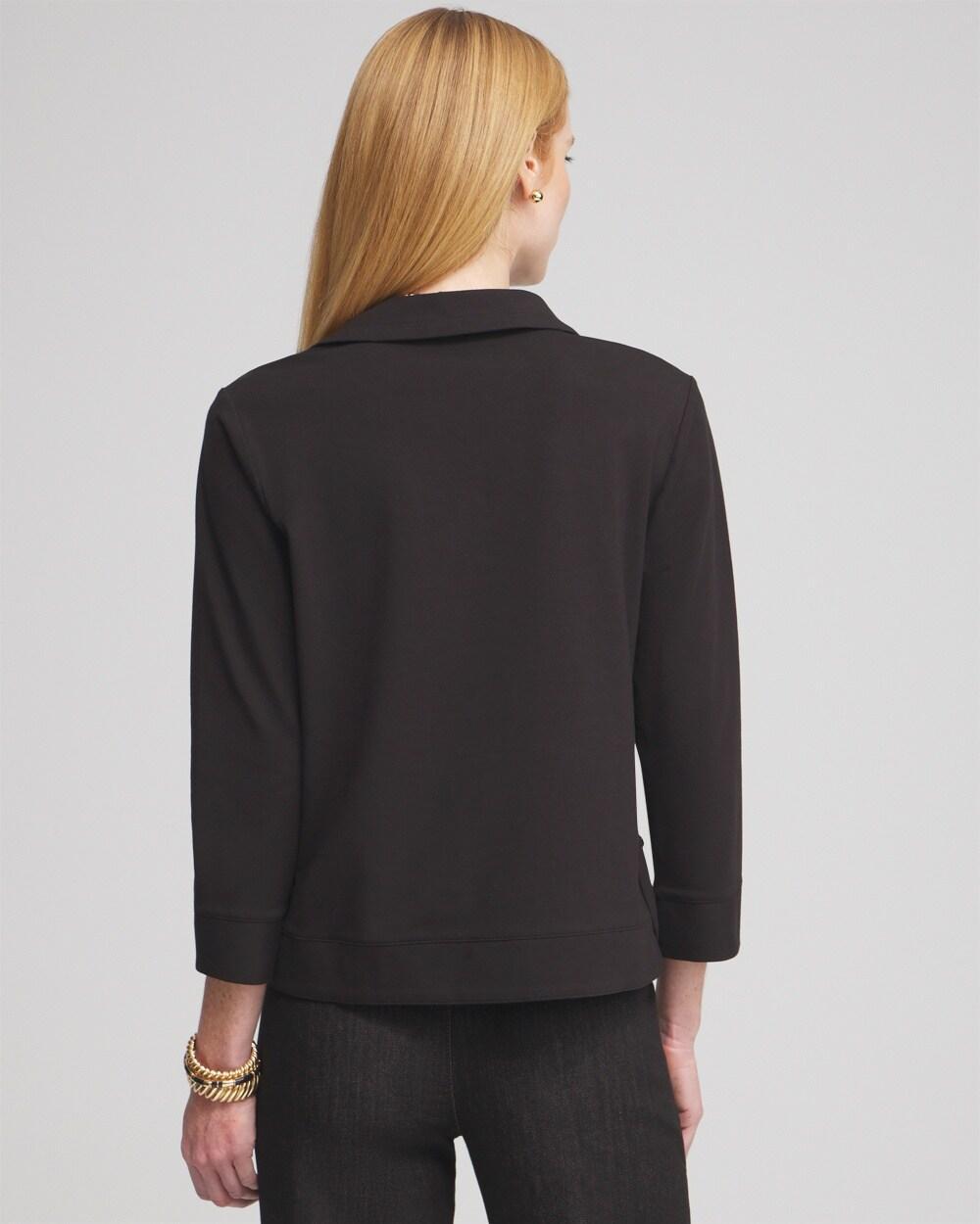 Polished Collar Top Product Image