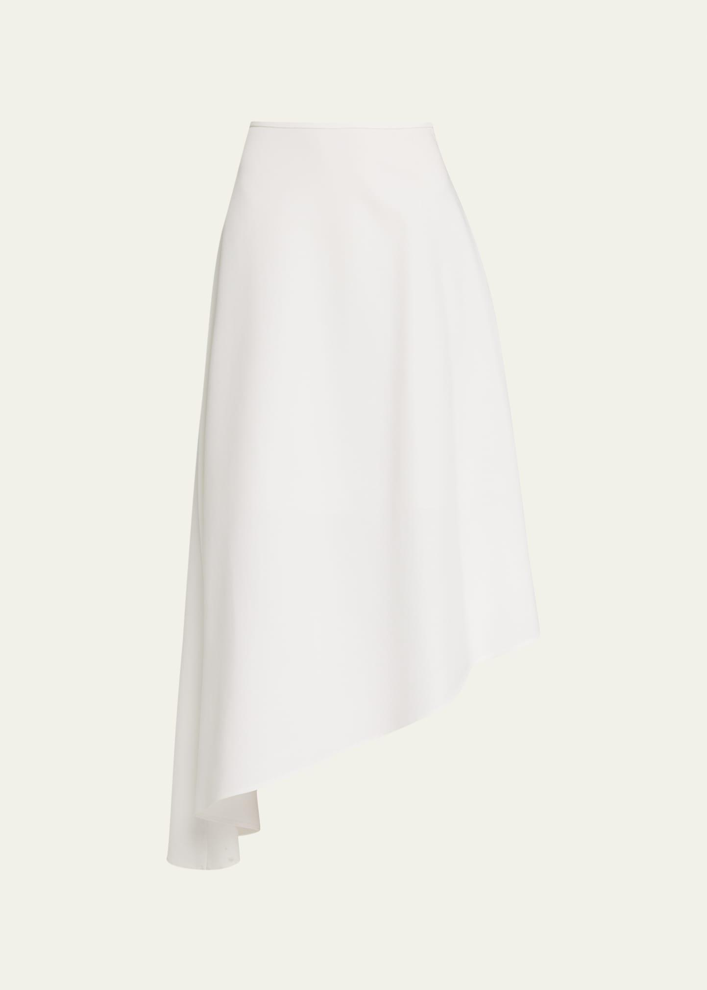 Lafayette 148 New York Asymmetric Crepe Skirt Product Image