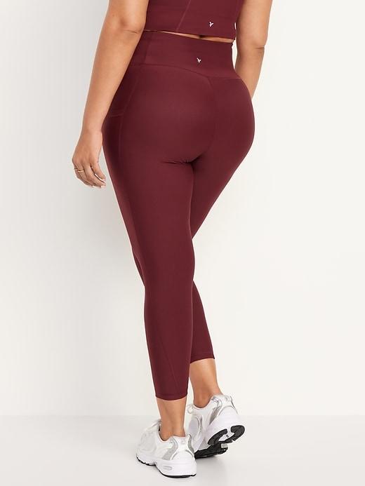 High-Waisted PowerSoft 7/8 Leggings Product Image