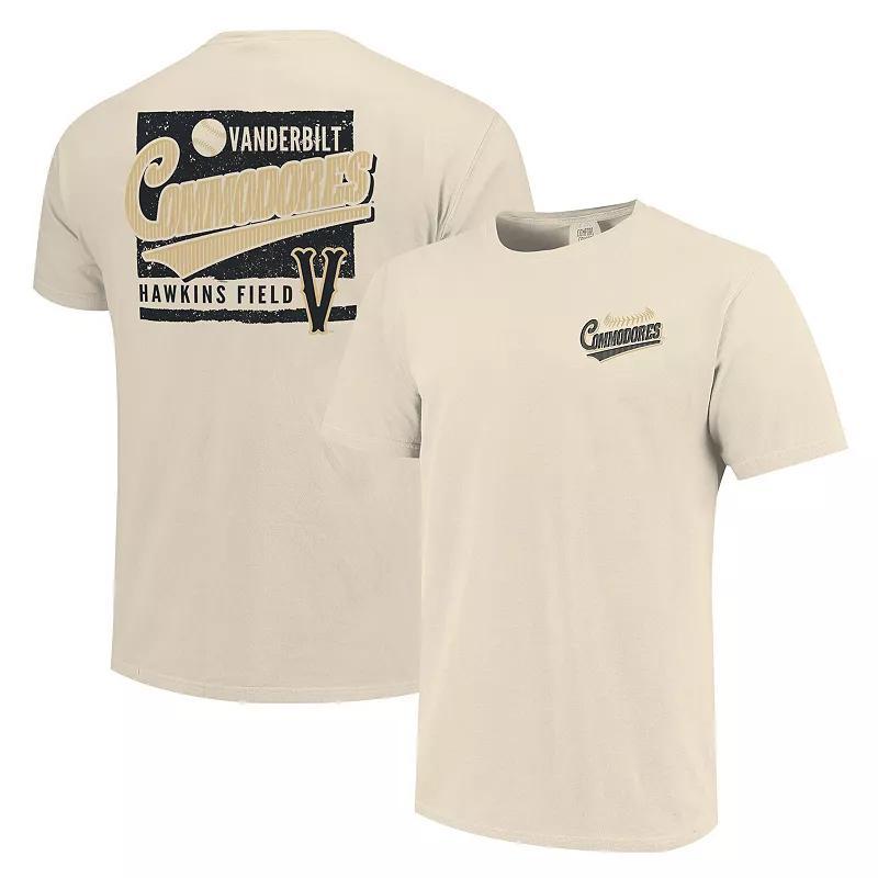 Mens Natural Vanderbilt Commodores Baseball Around The Horn Comfort Colors T-Shirt Product Image