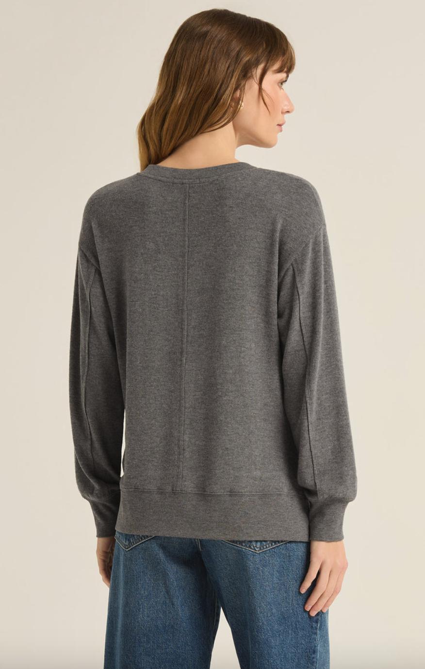 Wilder Cloud V-Neck Long Sleeve Top Product Image