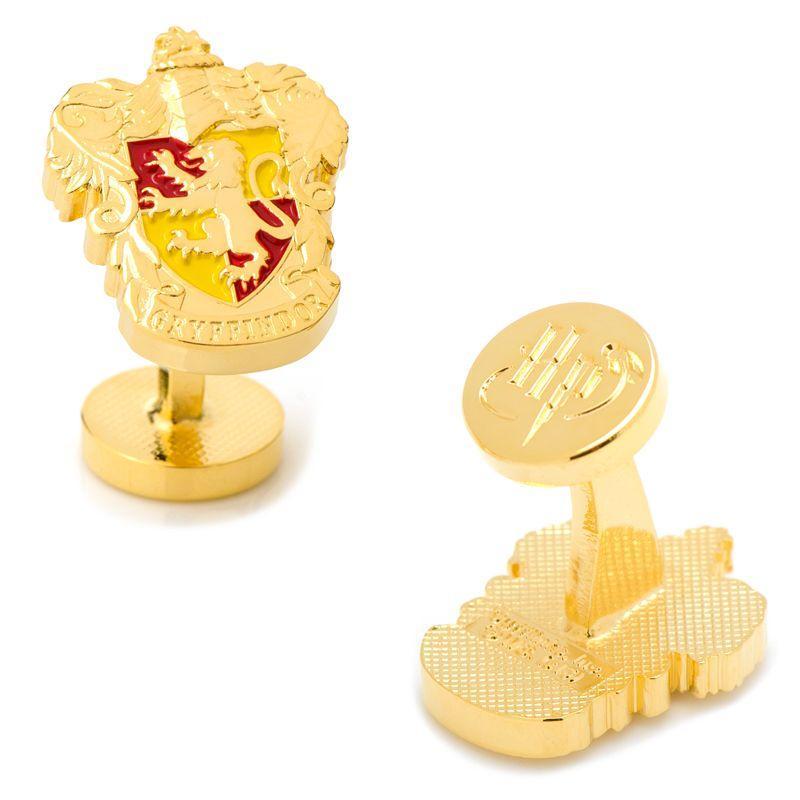 Harry Potter Gryffindor Crest Cuff Links, Gold Product Image