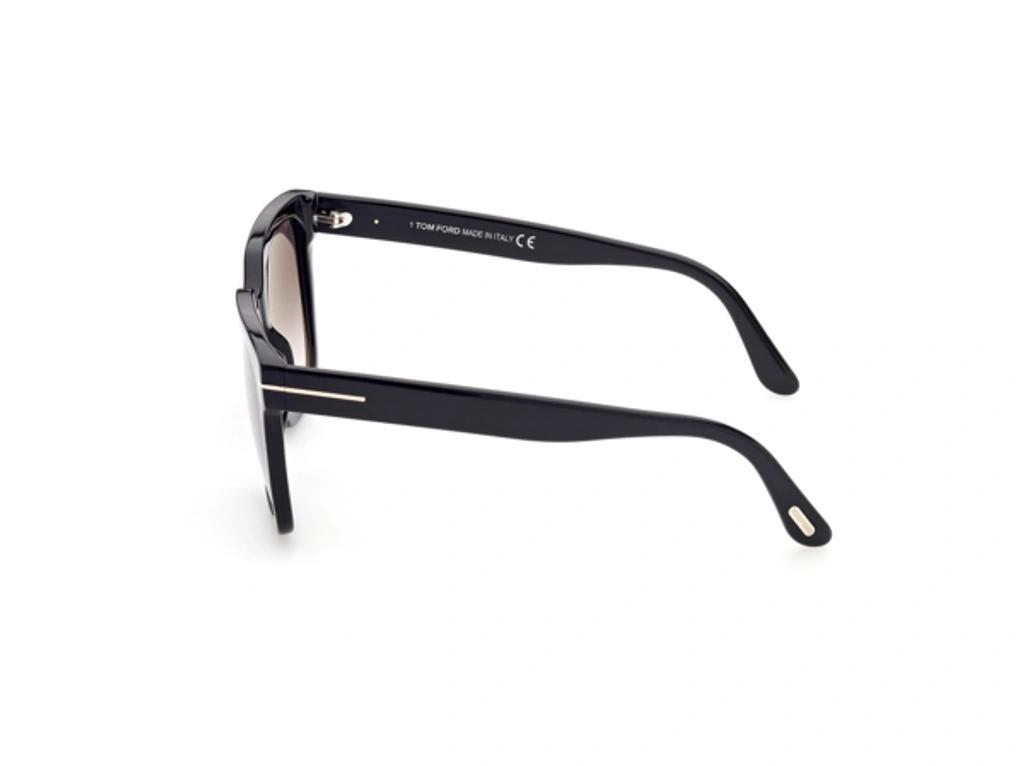 TOM FORD Selby Square Plastic Sunglasses In Black Product Image