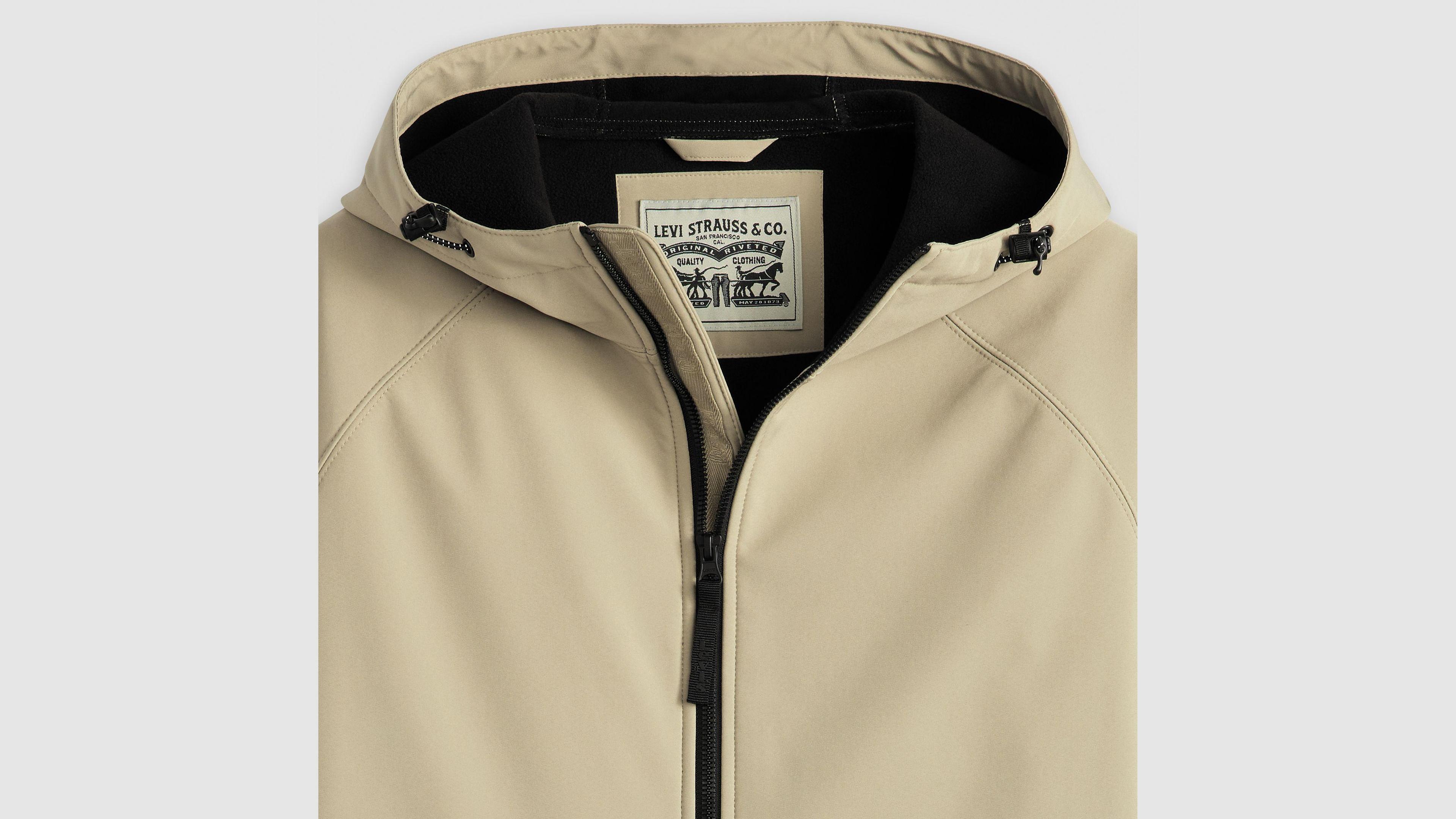 Soft Shell Hoodie Bomber Jacket Product Image