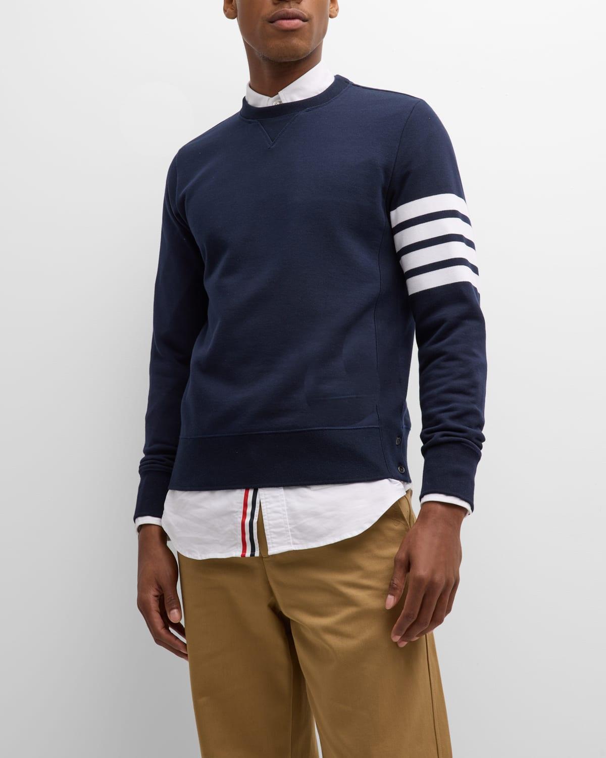 Mens Bar Striped Sleeve Sweatshirt Product Image