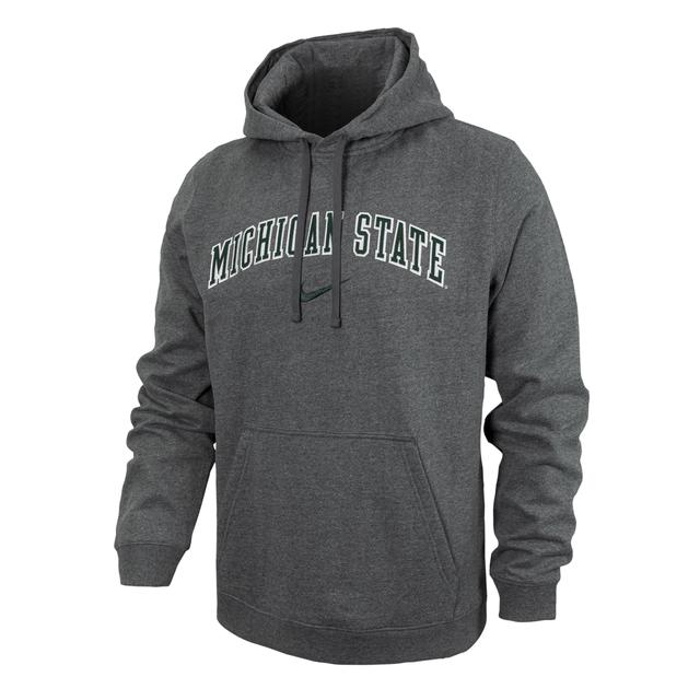 Michigan State Club Fleece Nike Men's College Hoodie Product Image