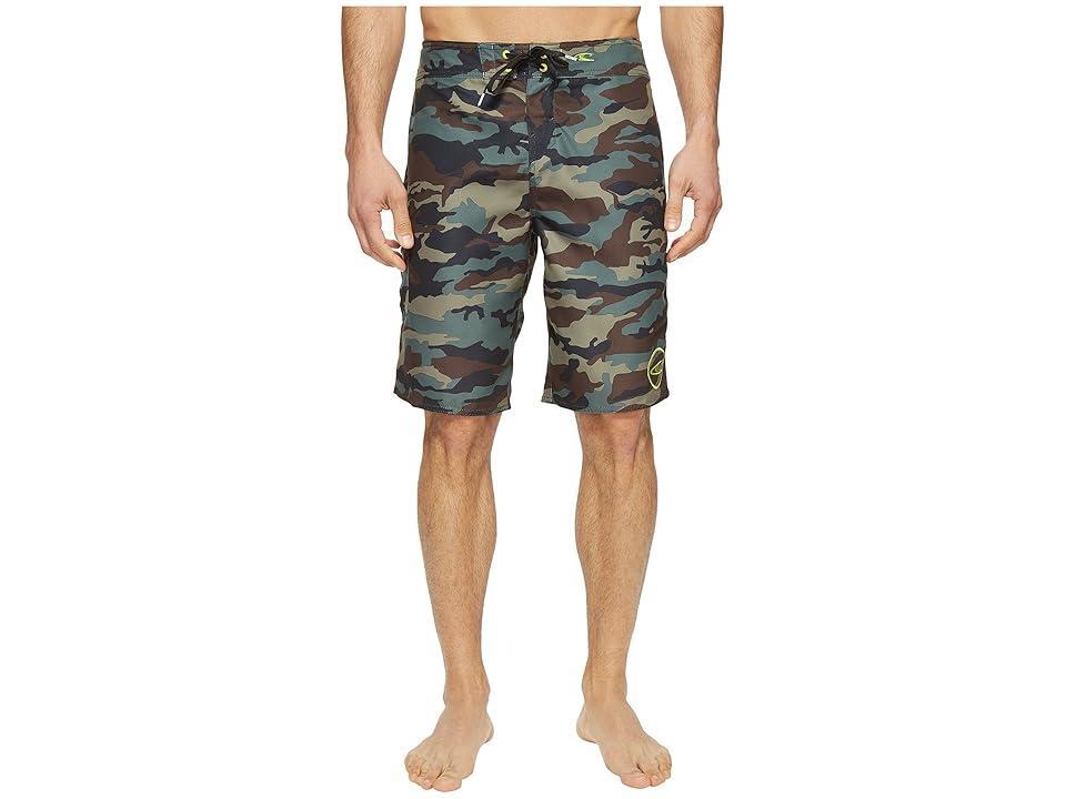 O'Neill Santa Cruz Printed Boardshorts (Camo) Men's Swimwear Product Image