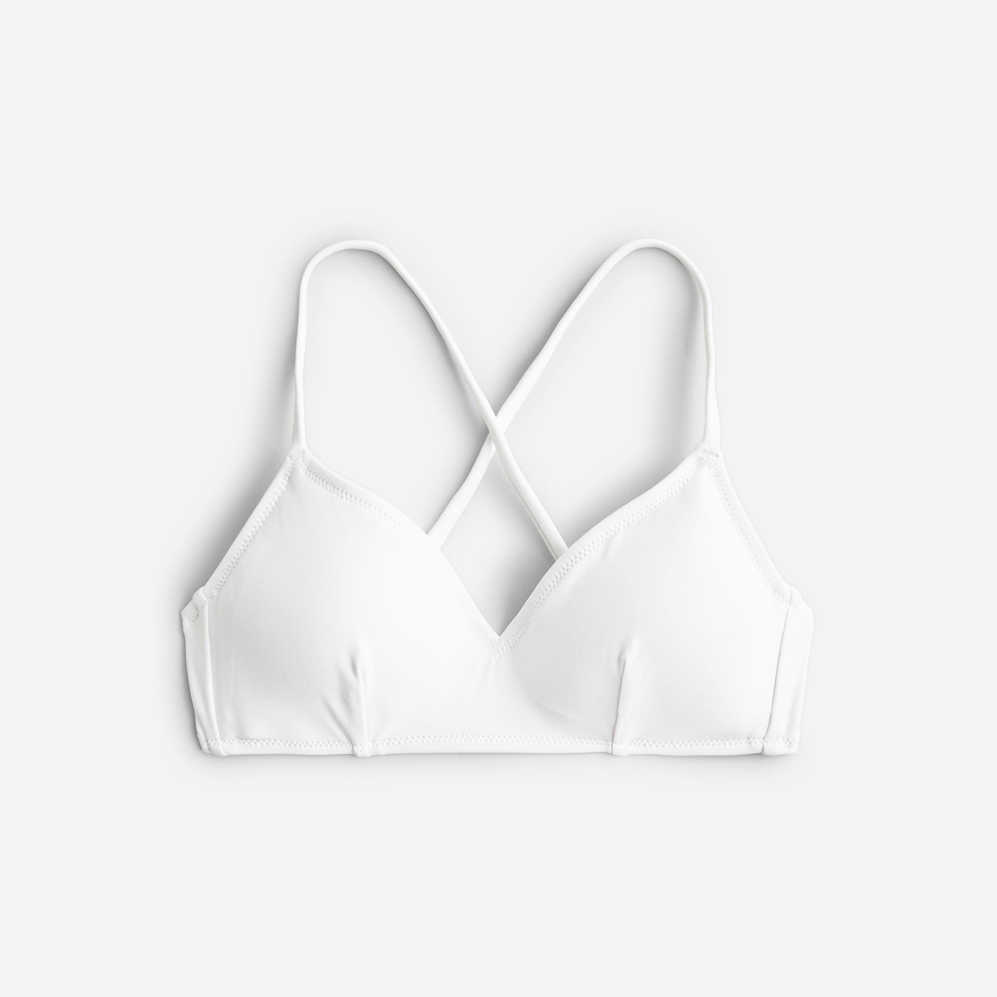 Cross-back french bikini top Product Image