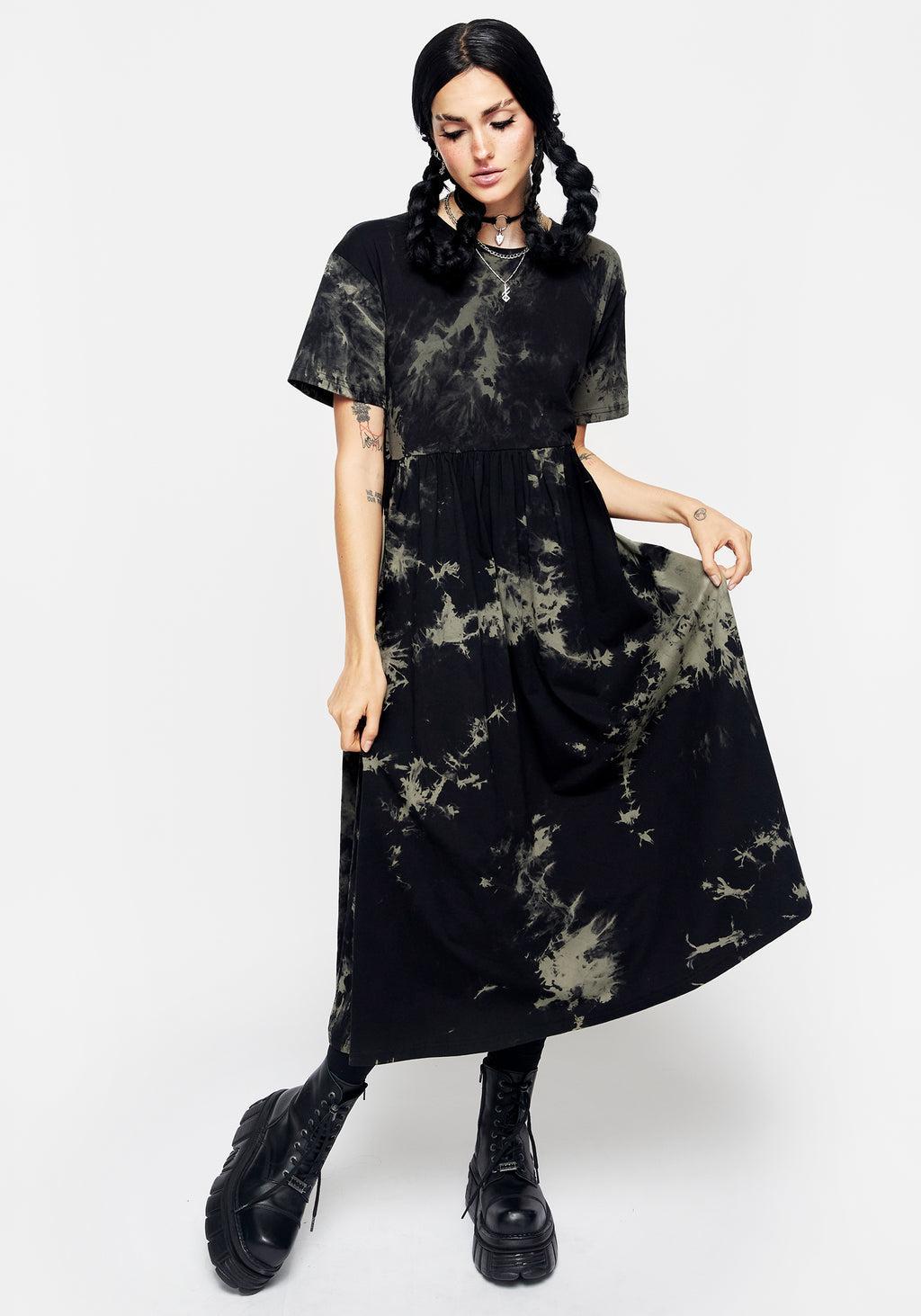 Grievance Tie Dye Midi Dress Product Image