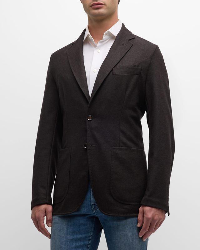 Mens Wool Travel Jacket Product Image