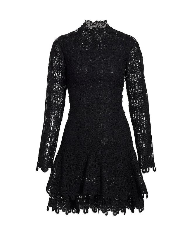 Womens Guipure Lace Dress Product Image