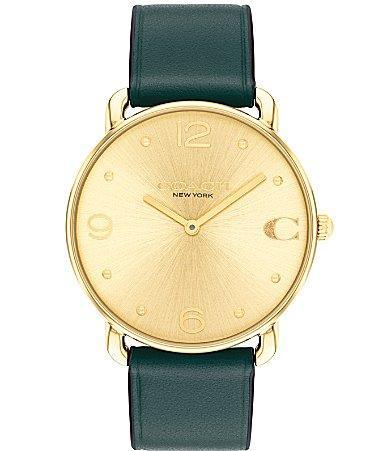 COACH Elliot Gold Tone Case Womens Watch Product Image