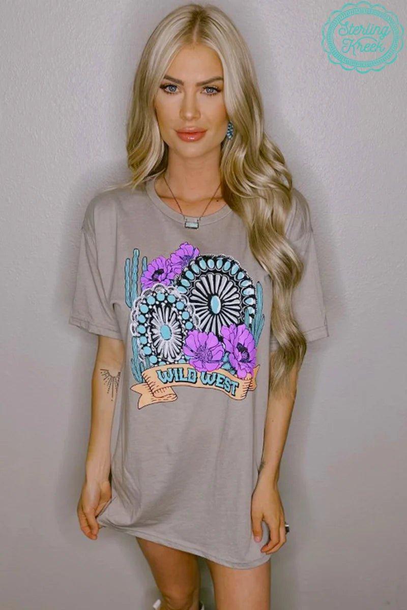 Wild West T-Shirt Dress Product Image