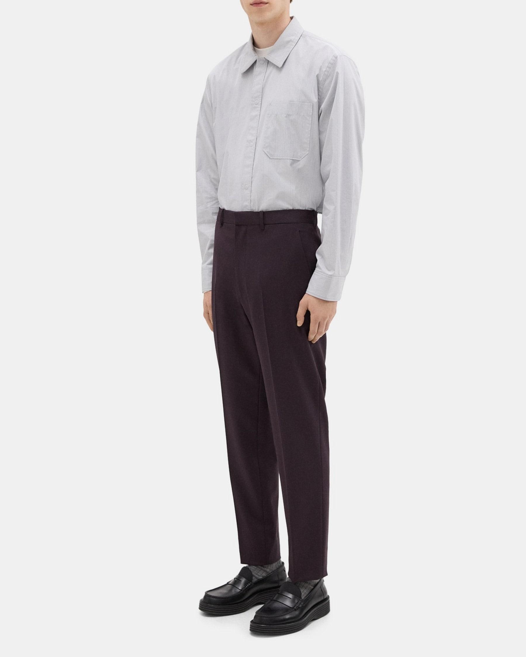 Tapered Wool Gabardine Pant Product Image