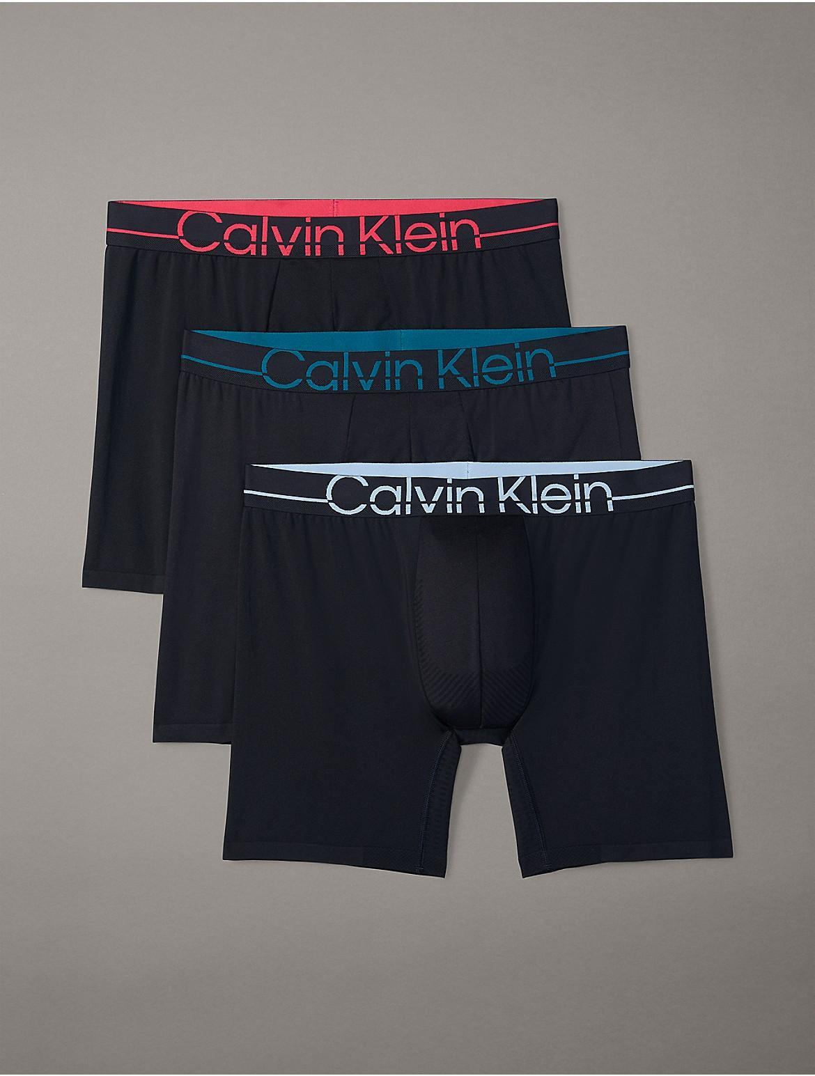 Calvin Klein Men's Calvin Klein Pro Fit 3-Pack Long Boxer Brief - Black - M Product Image