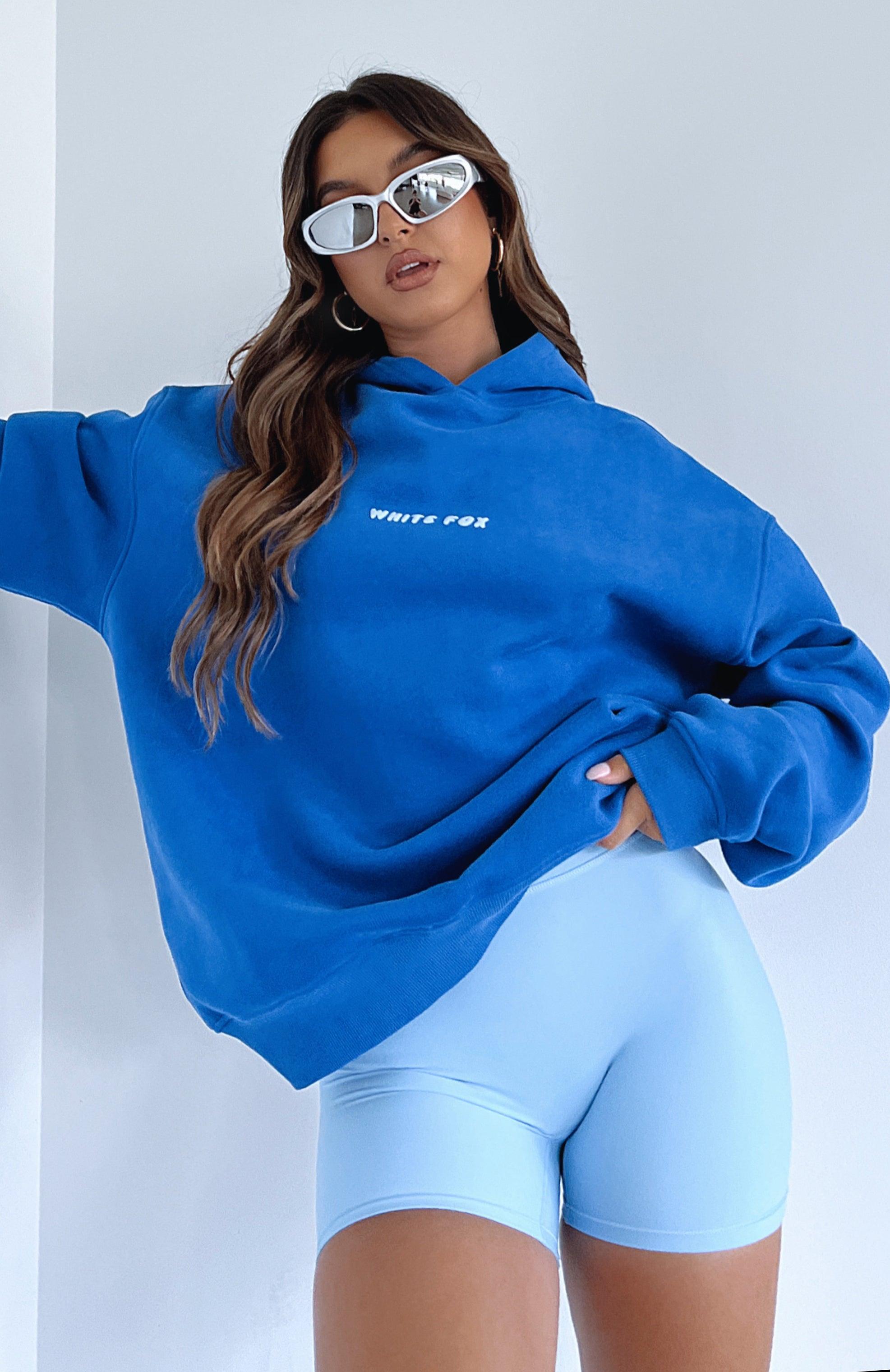 Leisure Series Oversized Hoodie Cobalt Product Image