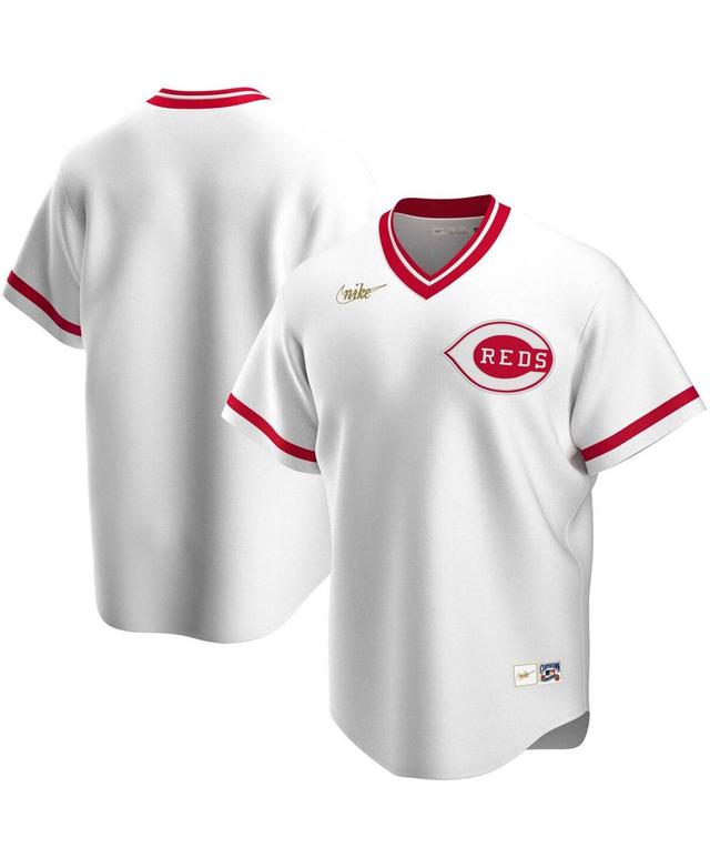 Mens Nike Cincinnati Reds Home Cooperstown Collection Team Jersey Product Image