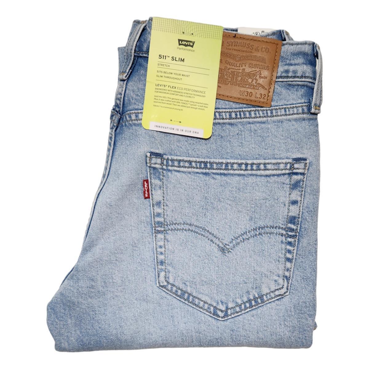 511™ Levis Jeans Cannon Ball Light Wash Stretch Product Image