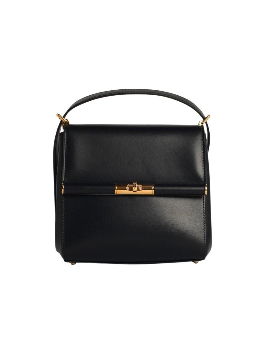 DOLCE & GABBANA New Sicily' Black Leather Crossbody Bag Product Image