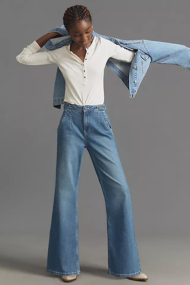 Pilcro Mid-Rise Flare Jeans Product Image