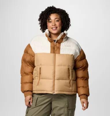 Columbia Womens Pike Lake II Cropped Jacket - Plus Size- Product Image