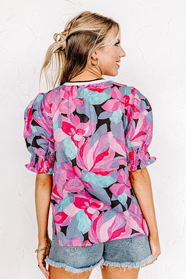 Casually Stunning Floral Top Product Image