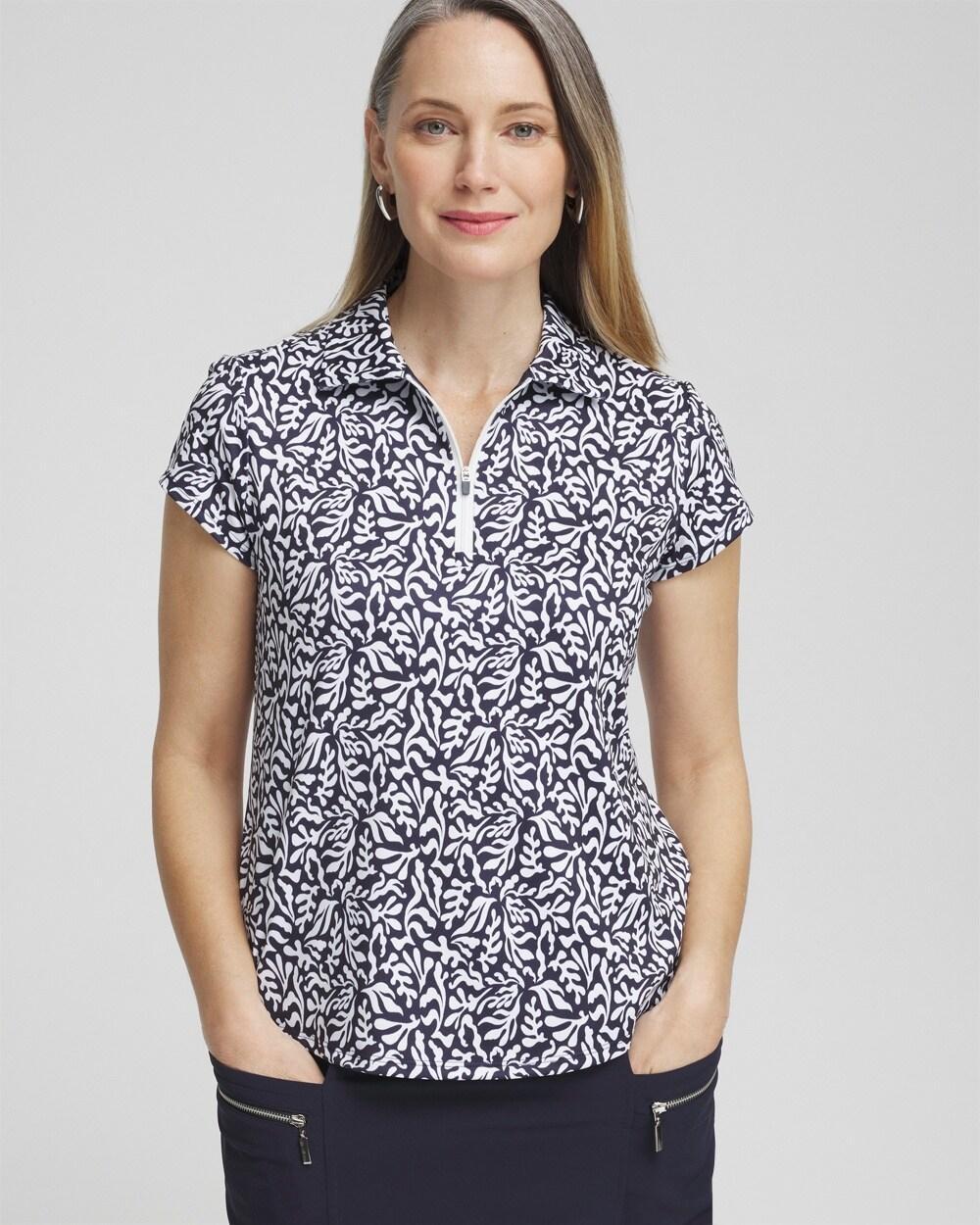 Women's Reef Cap Sleeve Polo Top Product Image