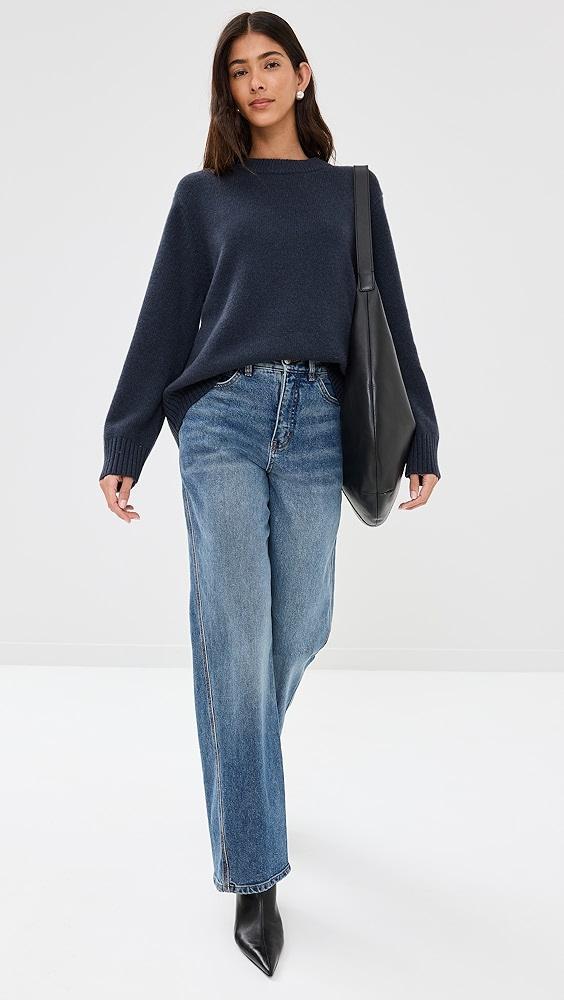 Jenni Kayne Cashmere Oversized Crewneck | Shopbop Product Image