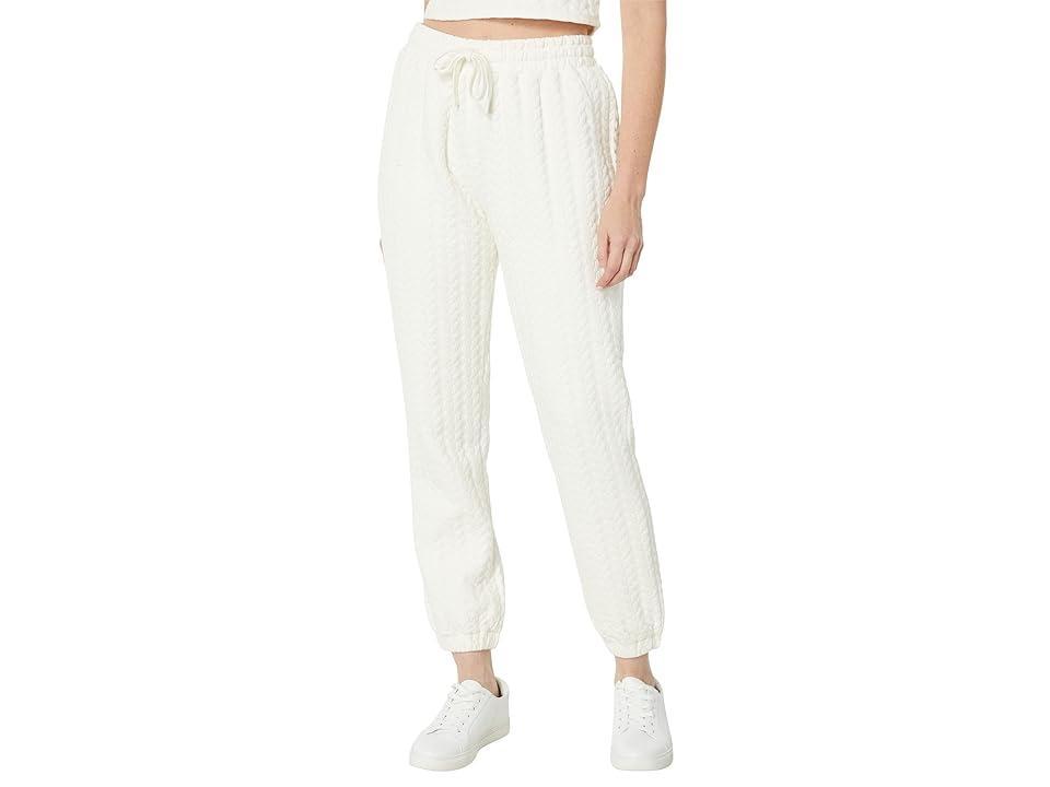 Splendid Playa Joggers (Egret) Women's Casual Pants Product Image