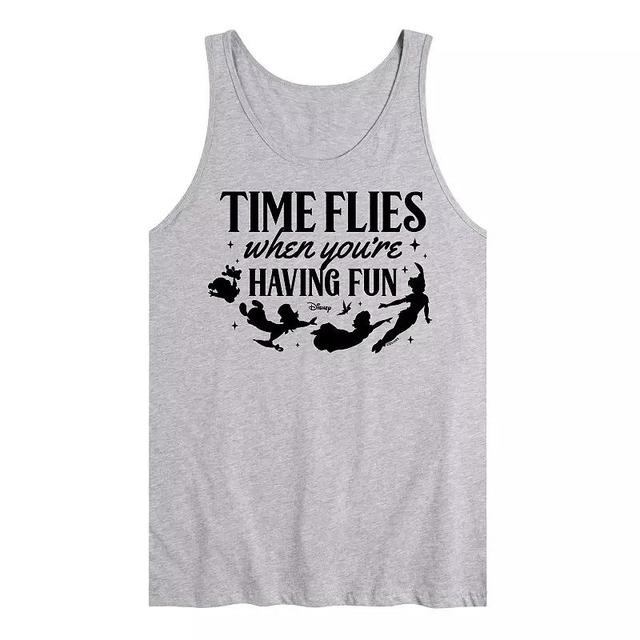 Disneys Peter Pan Mens Time Flies Graphic Tank Top Product Image