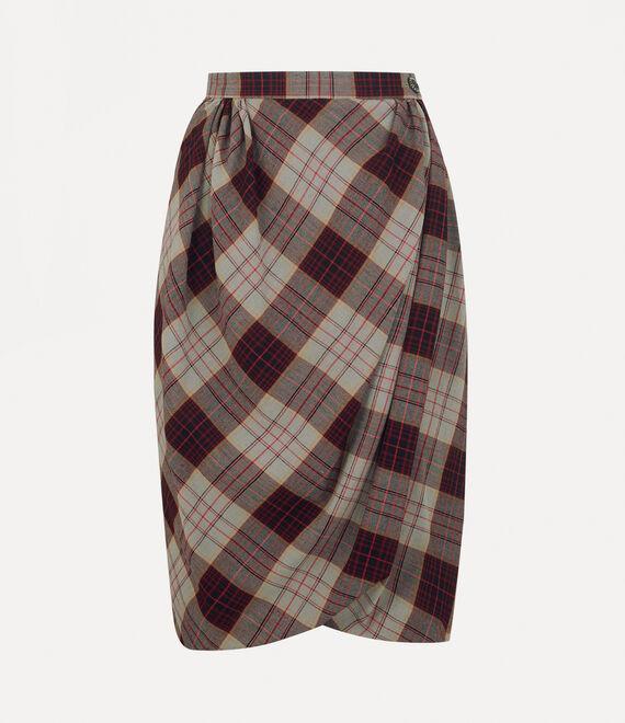 Drunken drape skirt Product Image