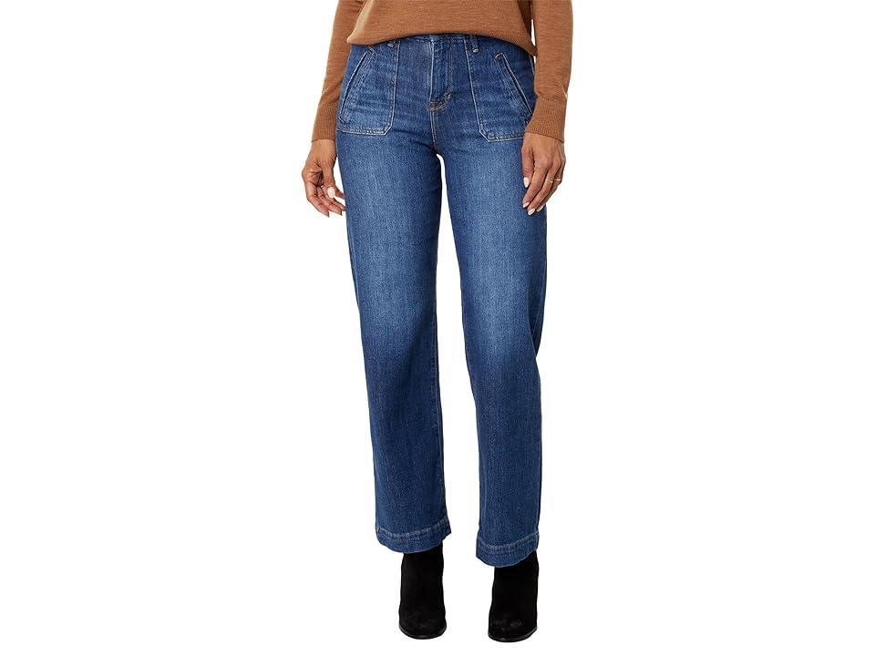 Jag Jeans Sophia High-Rise Wide Leg Jeans (Tidal ) Women's Jeans Product Image