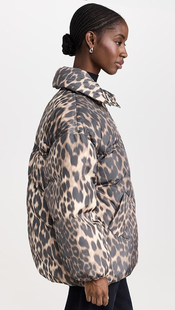 GANNI Leo Puffers Midi Jacket | Shopbop Product Image