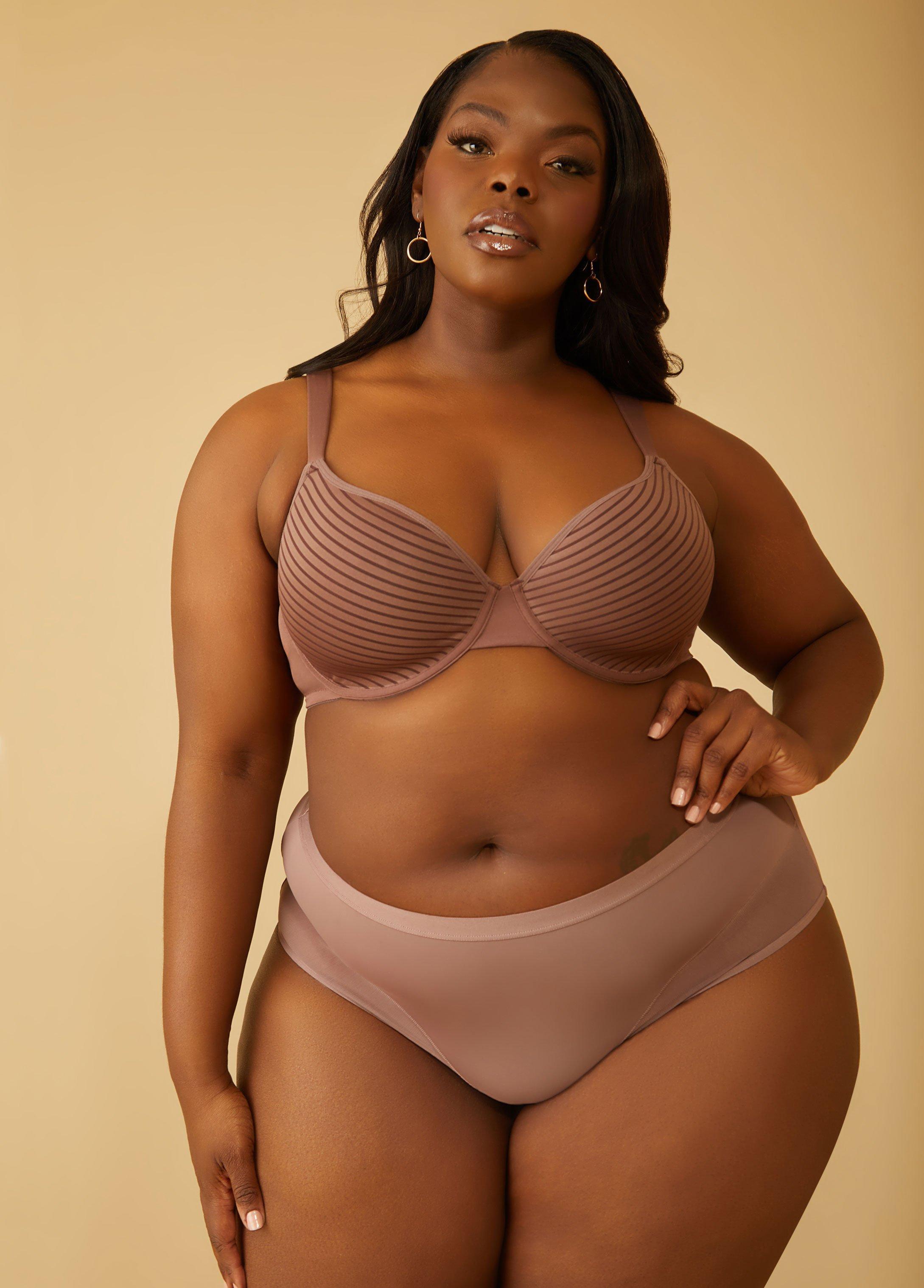 Plus Size Underwire Spacer Cup T-Shirt Bra Ashley Stewart Product Image