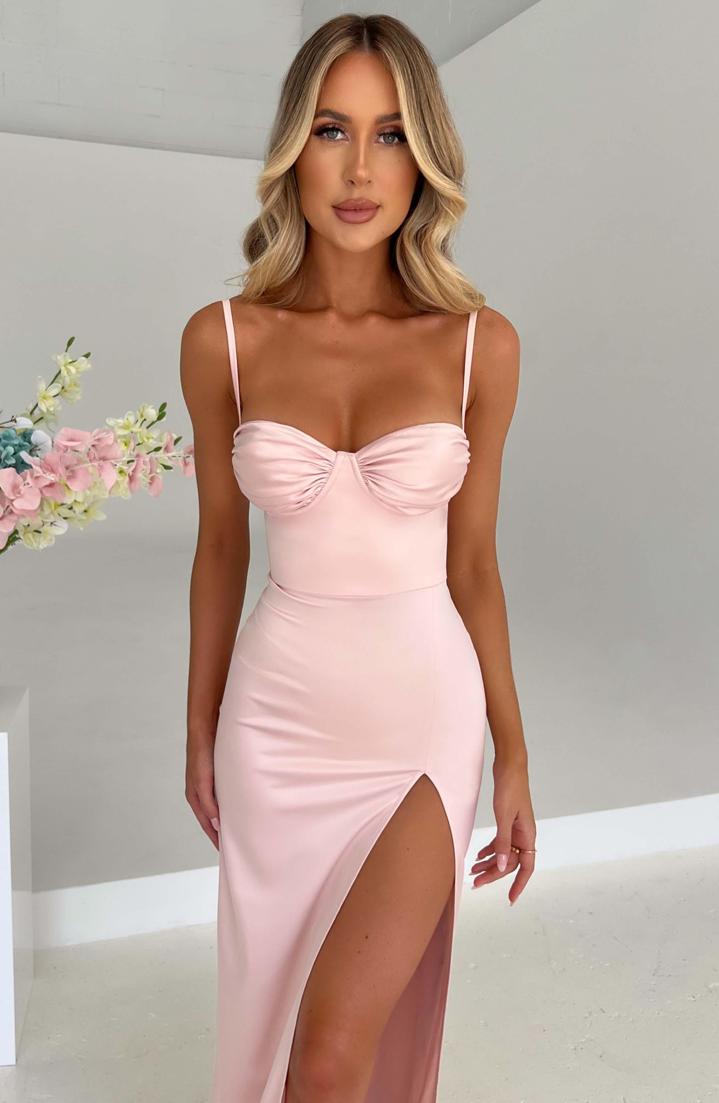 Alora Maxi Dress - Blush Product Image