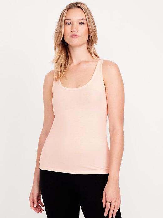 First-Layer Scoop-Neck Tank Top Product Image