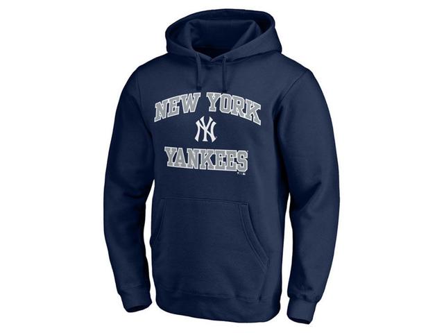 Majestic New York Yankees Mens Rookie Heart & Soul Hoodie Product Image