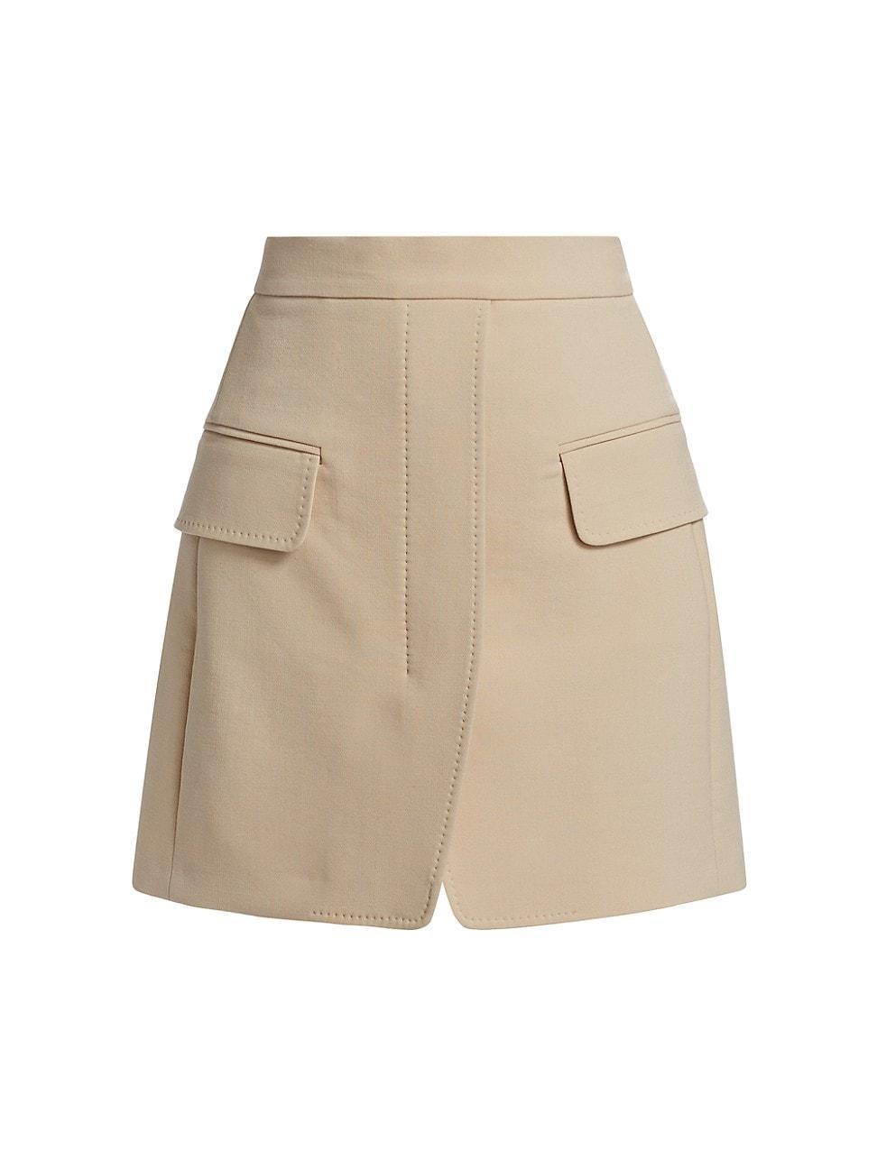 Womens Nuoro Wool-Blend Miniskirt Product Image