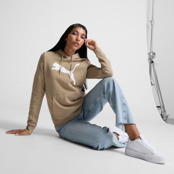 PUMA Essentials Big Cat Logo Women's Hoodie Product Image