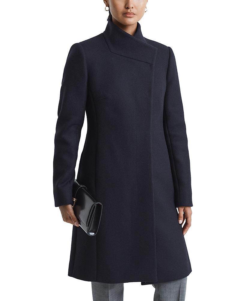 Reiss Mia Wool Blend Mid Length Coat Product Image