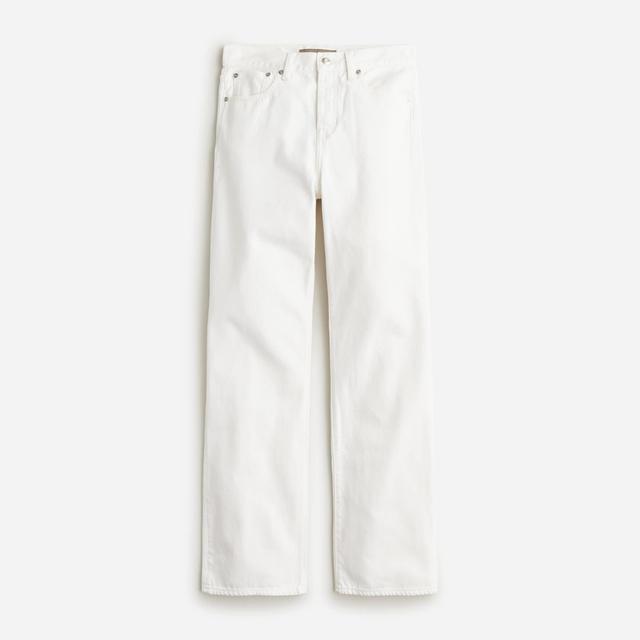 Point Sur loose straight jean in white Product Image