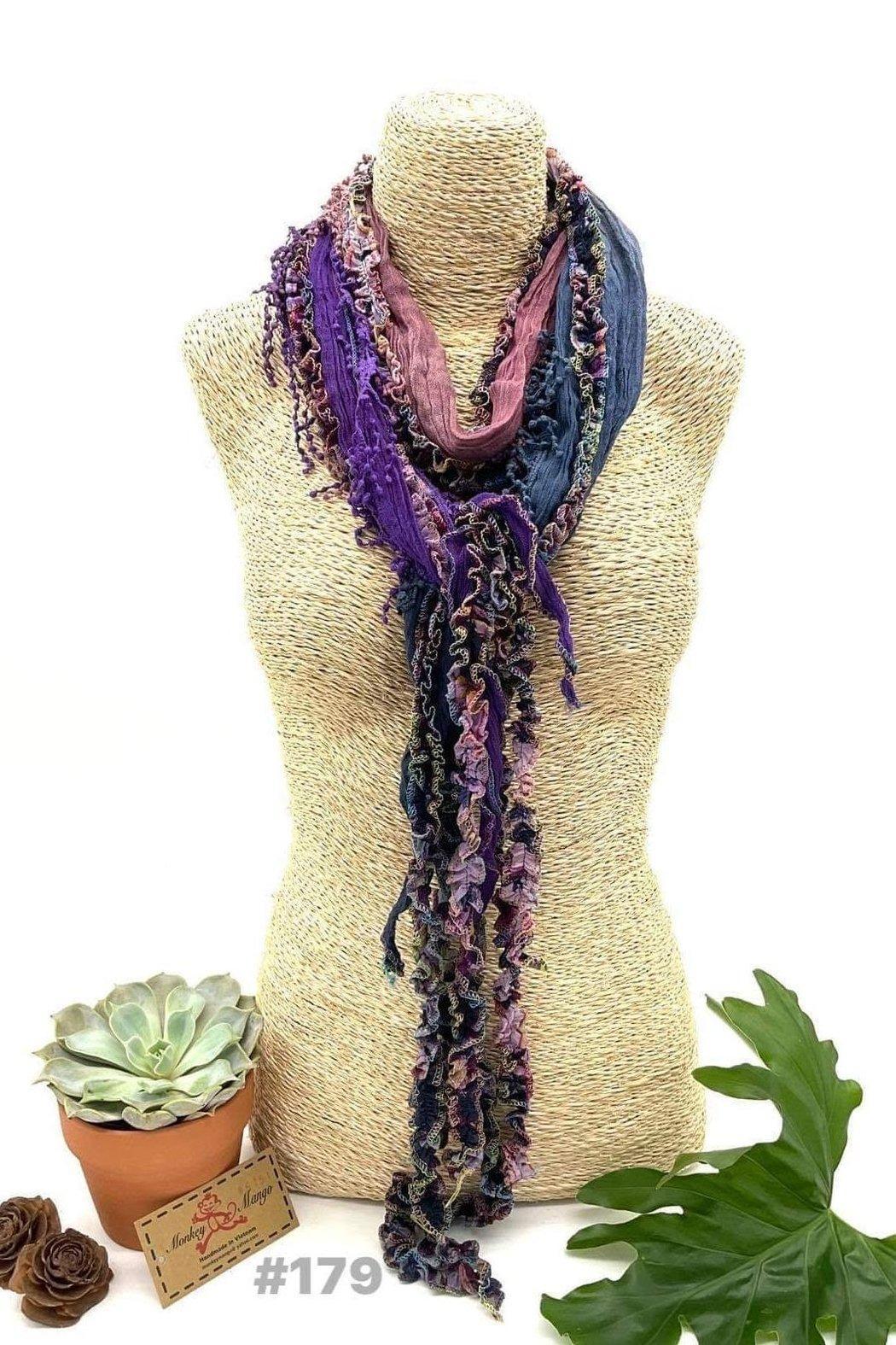 Ombre Fringe Scarf Female Product Image