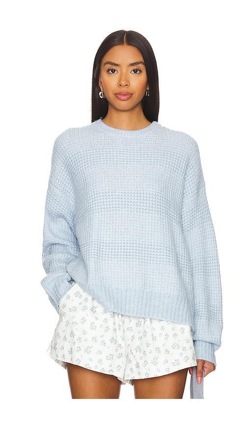 Sanctuary Snow Bunny Sweater in Baby Blue. Size L, M, S, XL, XXL. Product Image