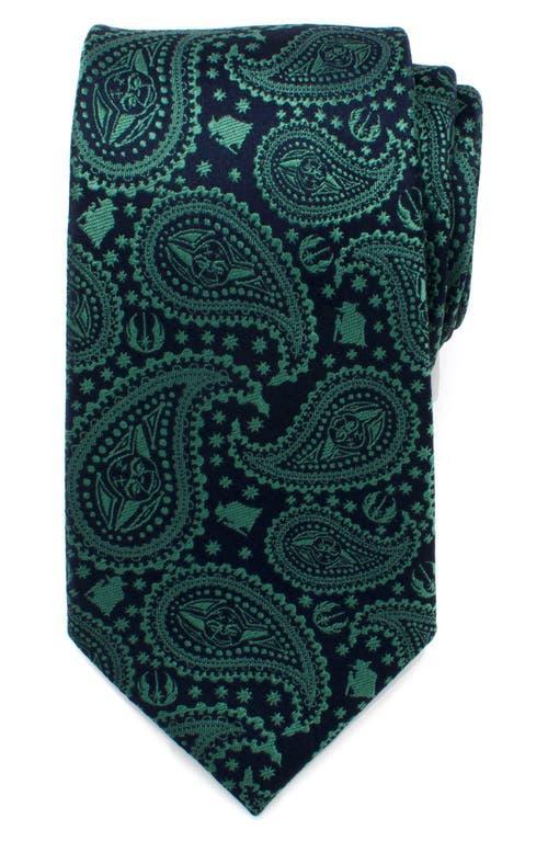 Star Wars Yoda Paisley Mens Tie Product Image