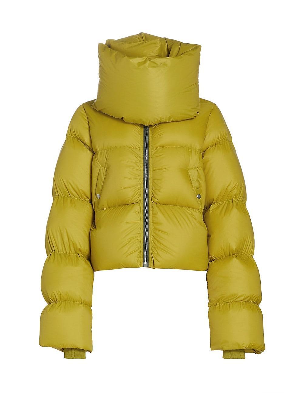 Womens Funnel Neck Padded Jacket Product Image