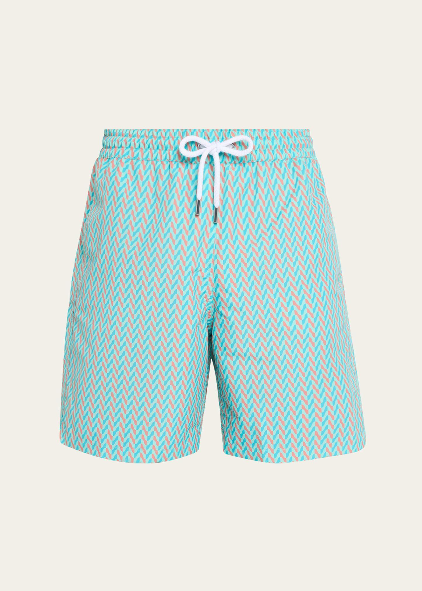 Mens Copacabana Herringbone Swim Shorts Product Image