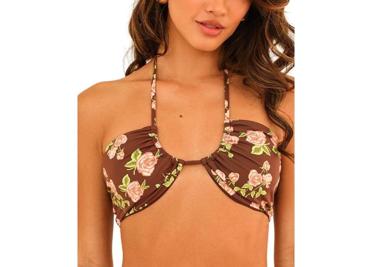 Dippin' Daisy's Women's Amalfi String Tie Bandeau Bikini Top Product Image